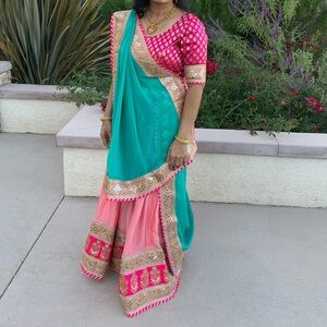 Women’s Lahenga choli/ India dress/Chaniya choli.